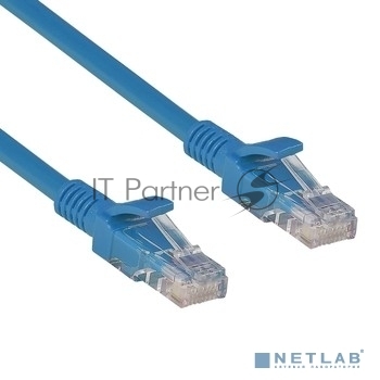 Exegate EX282035RUS Патч-корд UTP-RJ45-RJ45-5e-5M-BL, UTP, cat.5e, 5м, синий