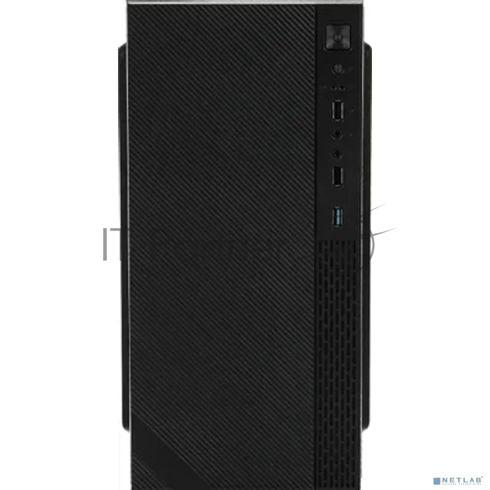 Корпус для ПК accord - 263B, 2х2.5", 1х3.5", 2xUSB2.0, 1xUSB3.0, Mini Tower, без БП, цвет чёрный, ACC-263B