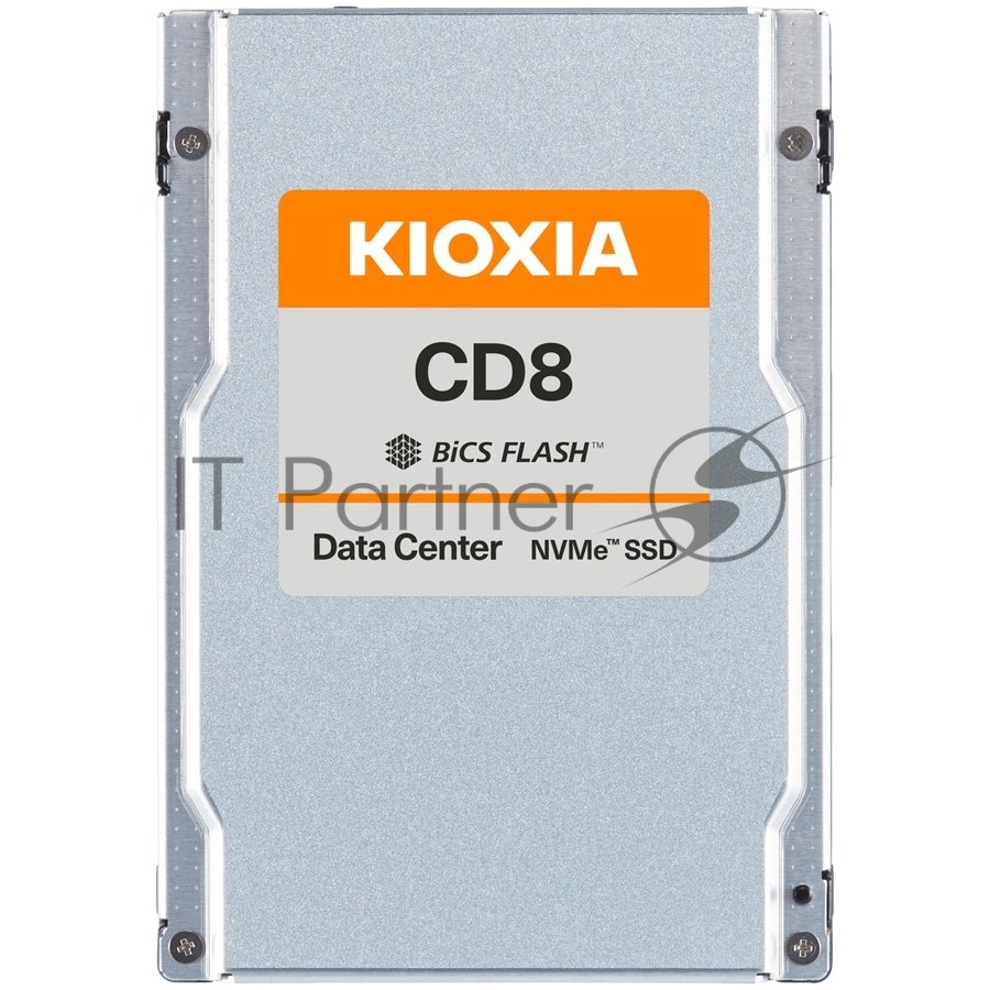 Накопитель SSD для сервера Kioxia (U.2 15MM, 6.4Tb, PCIe Gen4 1x4, BiCS FLASH TLC, CD8-V SIE*). (SSTKCD8XVUG6T40)