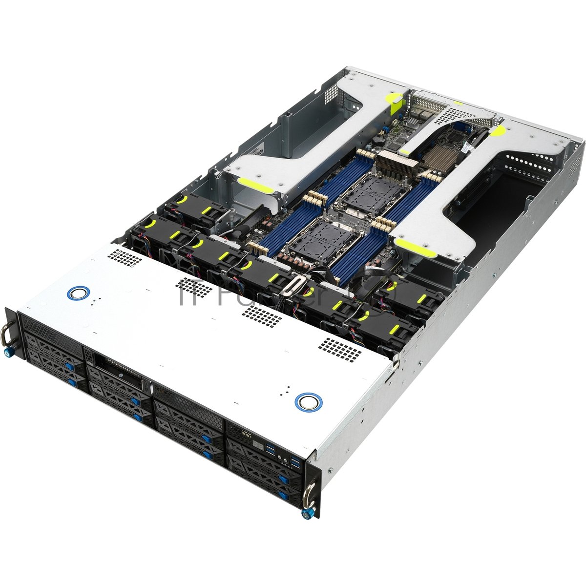 Серверная платформа Asus ESC4000-E10 up to 205W, 2x SFF8643 on the backplane, 2x 1600W PSU, (274285)