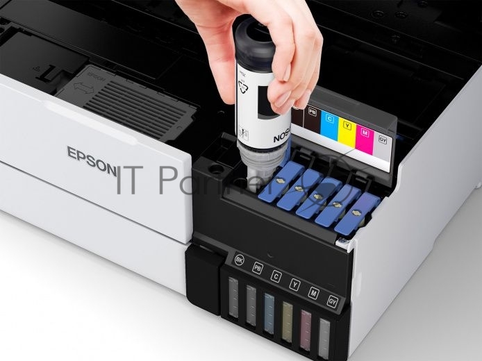 МФУ струйное Epson L8160 (C11CJ20404/403/402) A4 Duplex Net WiFi USB RJ-45 черно-белый