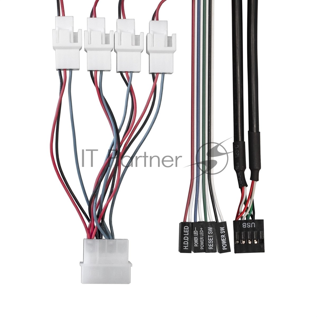 Exegate EX293172RUS Серверный корпус ExeGate Pro 1U550-04 <RM 19", высота 1U, глубина 550, БП 1U-900ADS, USB>