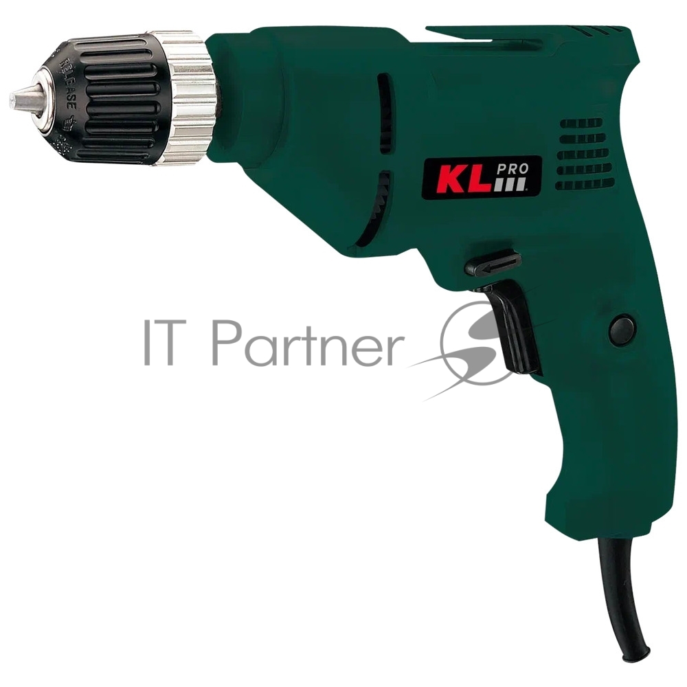 Профессиональная дрель KLPRO KLNM61210 (сеть, 500 Вт, 0-3500об/мин, 10 мм)