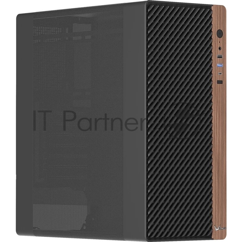 Компьютерный корпус Aerocool/Formula TimberLine T2 черный без БП mATX 4x120мм 1xUSB 2.0 1xUSB 3.0 1xUSB3.1 audio bott PSU