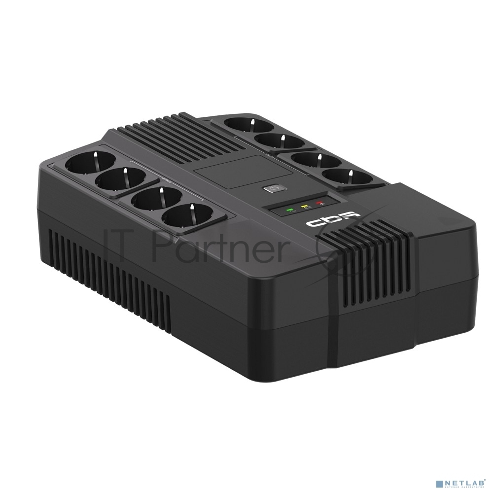 Источник бесперебойного питания CBR UPS-OFK-101E-600 / 600ВА / 360Вт / Schuko CEE 7 Outlets