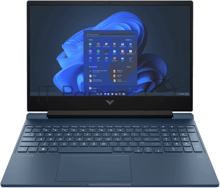Ноутбук HP Victus 15-FB3120AX, 15.6" (1920x1080) IPS 144 Гц/AMD Ryzen 7 7445HS/16 ГБ DDR5/512 ГБ SSD/NVIDIA GeForce RTX 3050 (6 Гб)/Windows 11 Home, Синий (BT6E1PA)