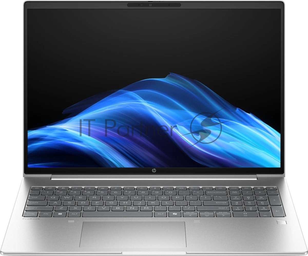 Ноутбук HP Probook 4 G1iR Core 7-255H 16" WUXGA (1920x1200) UWVA 300nits 16GB DDR5 5600,512GB SSD,Backlit,NV GF RTX 3050 4GB,48Whr,1y,1.8kg,Dos,KB Eng,Silver без сумки