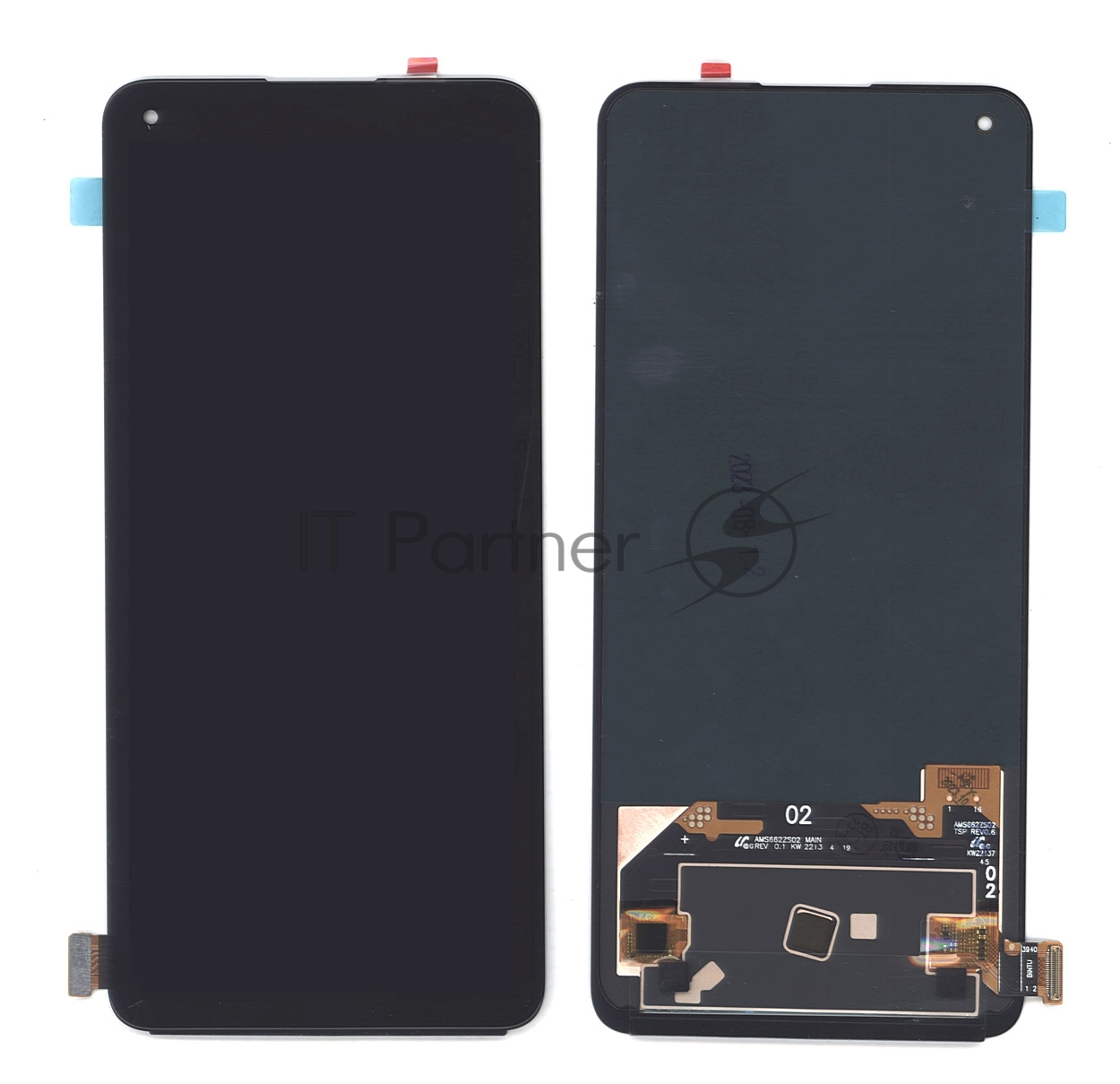 Дисплей для Realme GT Neo 3T в сборе с тачскрином черный