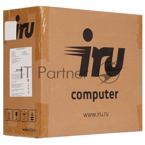Компьютер IRU 310SC SFF i3 12100 (3.3) 16Gb SSD 256Gb UHDG 730 Win 11Pro GbitEth 200W черный (1969056)