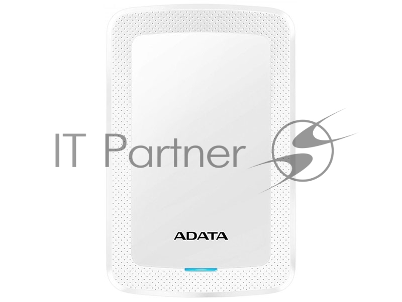 Внешний диск HDD ADATA - HV300, 2 ТБ, 2.5", USB Type A, Питание по USB, белый, AHV300-2TU31-CWH