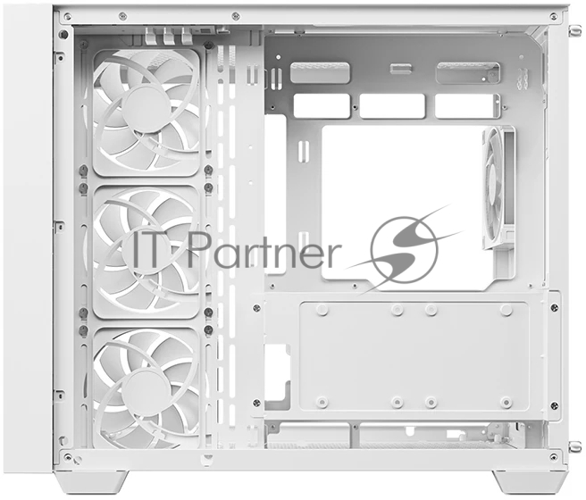 Корпус DeepCool CG530U 4F White, Midi-Tower, белый, 4 x 120 мм