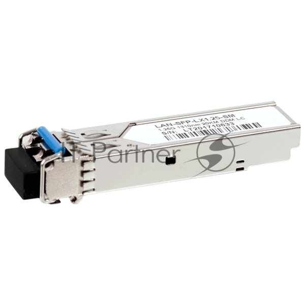 Модуль LANMASTER SFP LX 20км, 1310нм, SM, duplex LC, 1.25Gbps, промышленный, DDM, Cisco