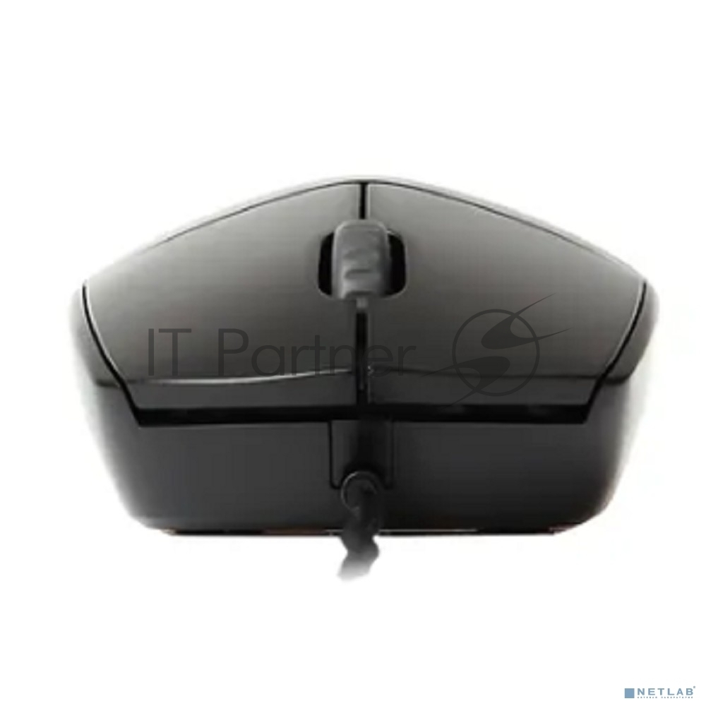 Мышь проводная Rapoo N100 черный, 1600 dpi, USB, кнопки - 3