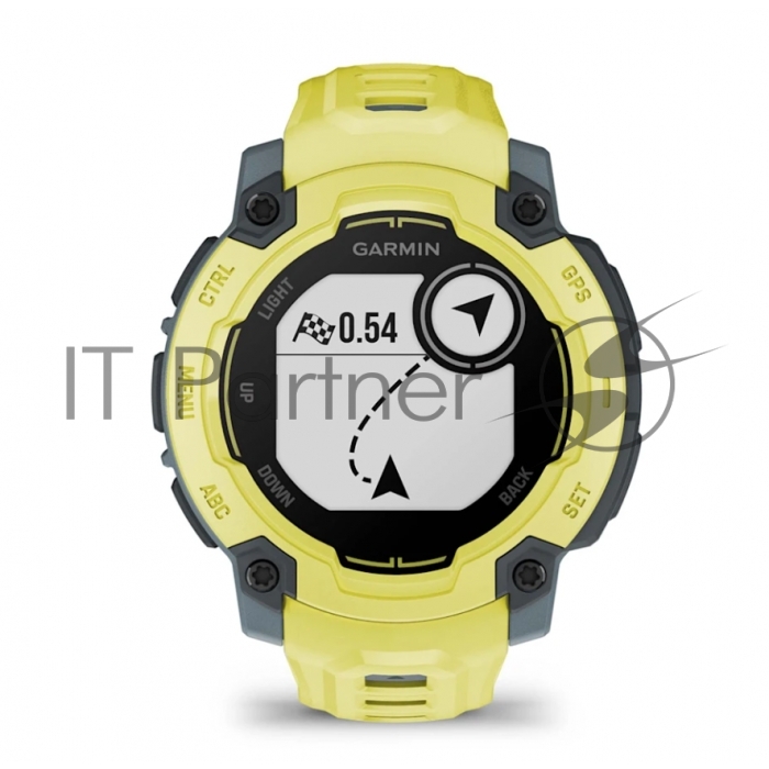 Умные часы Garmin Instinct E 45mm, 0.9" MIP, ANT+ Bluetooth, желтый
