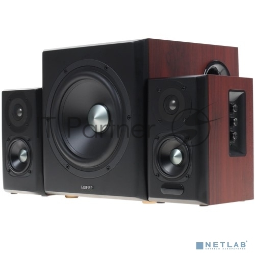 Акустическая система Edifier S350DB Brown 2.1,150W RMS, дерево, Bluetooth aptX