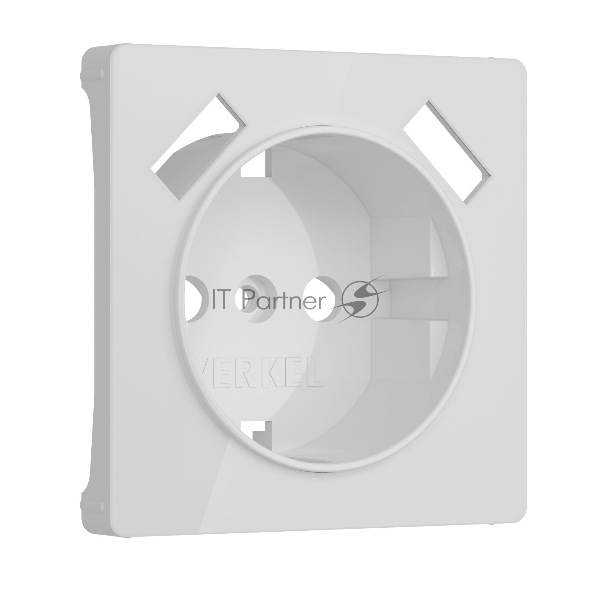 Накладка для розетки USB (белый акрил)