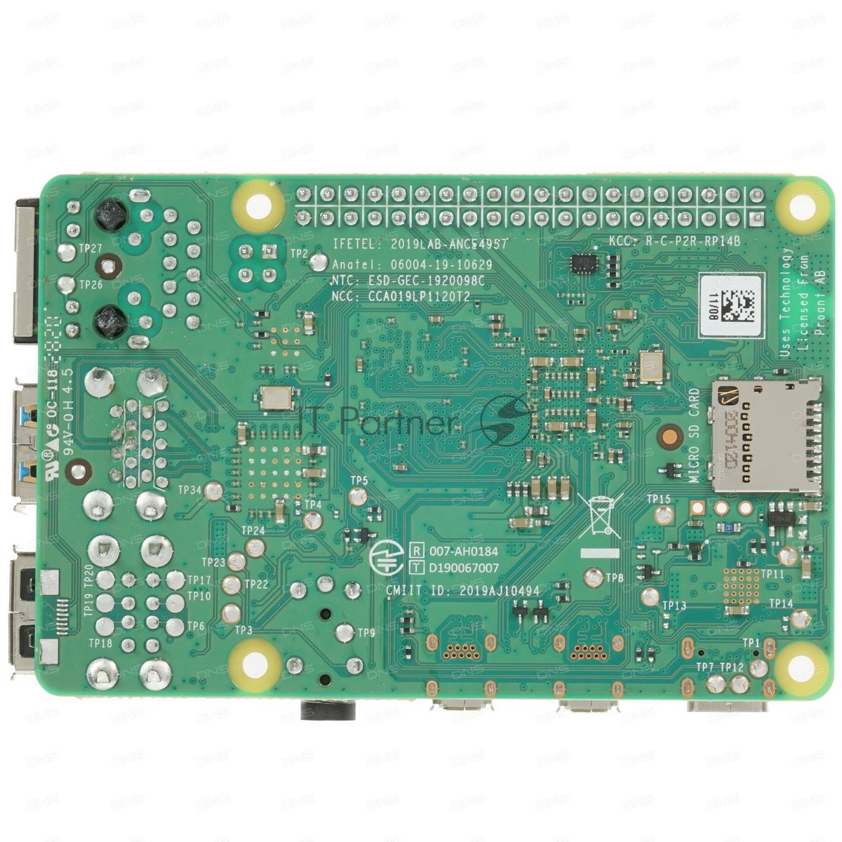 Микрокомпьютер Raspberry Pi 4 Model B 8Gb