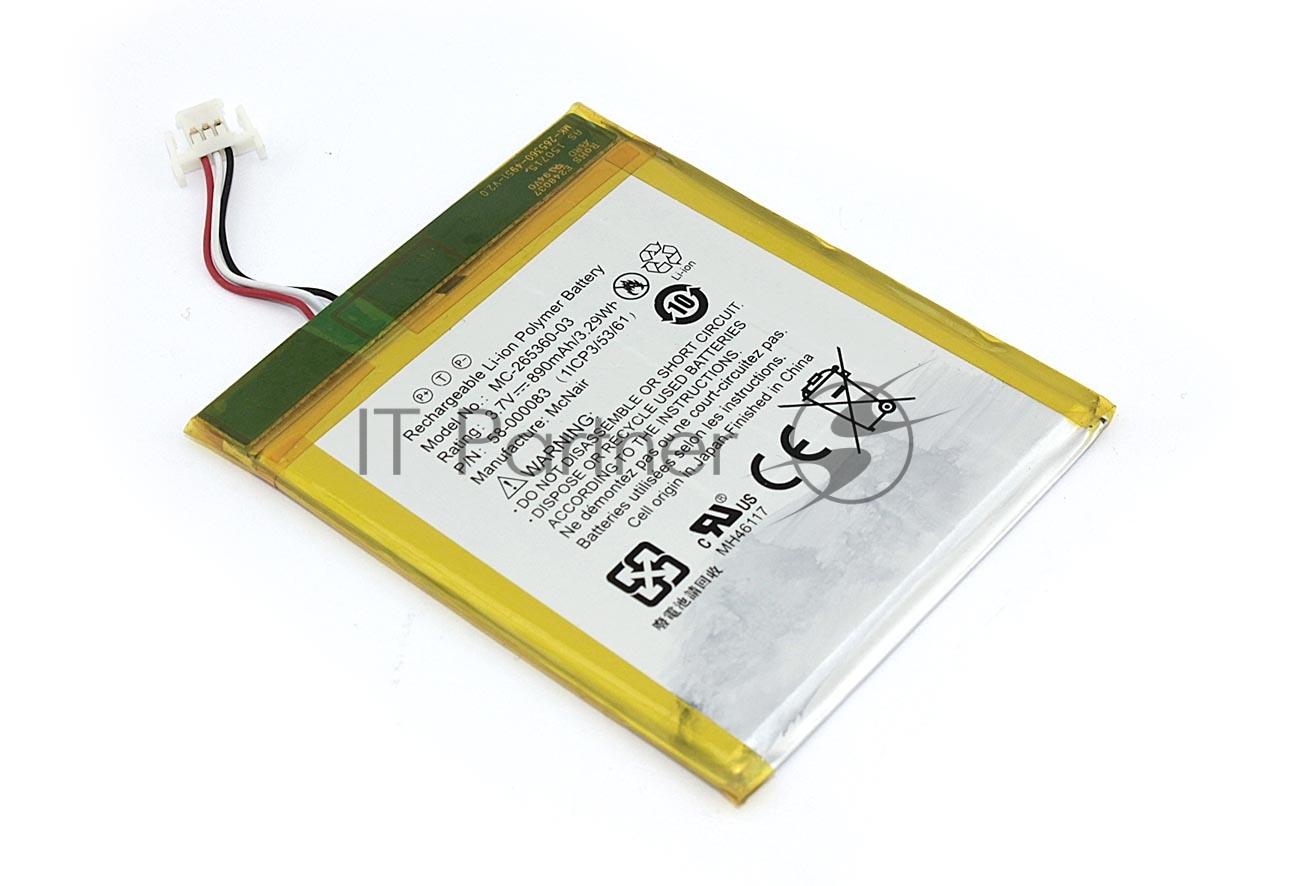 Аккумулятор Amazon MC-265360-03, для Kindle 7, 3.7V 890mAh