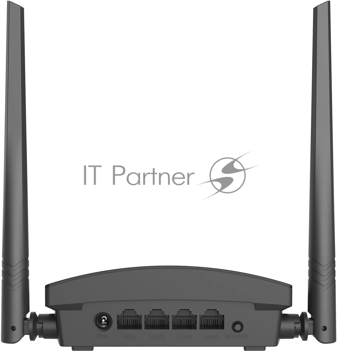 Роутер беспроводной Digma DWR-N301 N300 10/100BASE-TX черный (упак.:1шт)