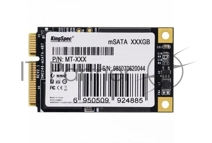 SSD KingSpec MT-256, 2.5", 256ГБ, 550/500МБ/с