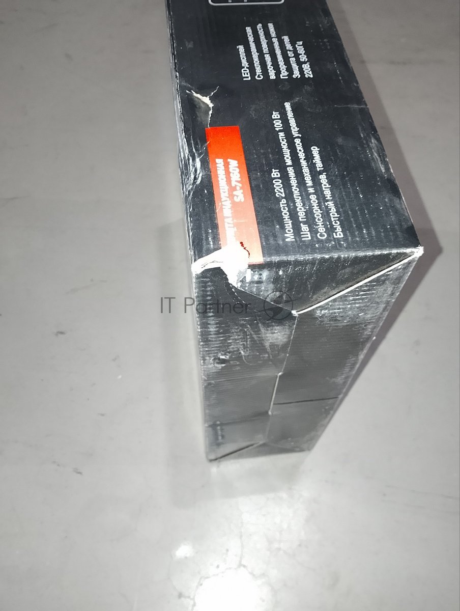 (Поврежденная упаковка) Плитка индукц SAKURA SA-7160W 1конф стеклокерамика 6ел.