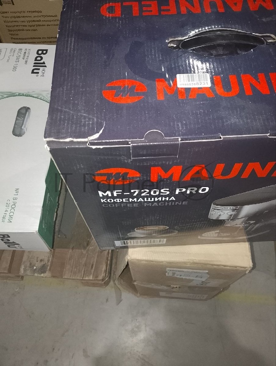 (Поврежденная упаковка) Кофемашина рожкового типа MAUNFELD MF-720S PRO