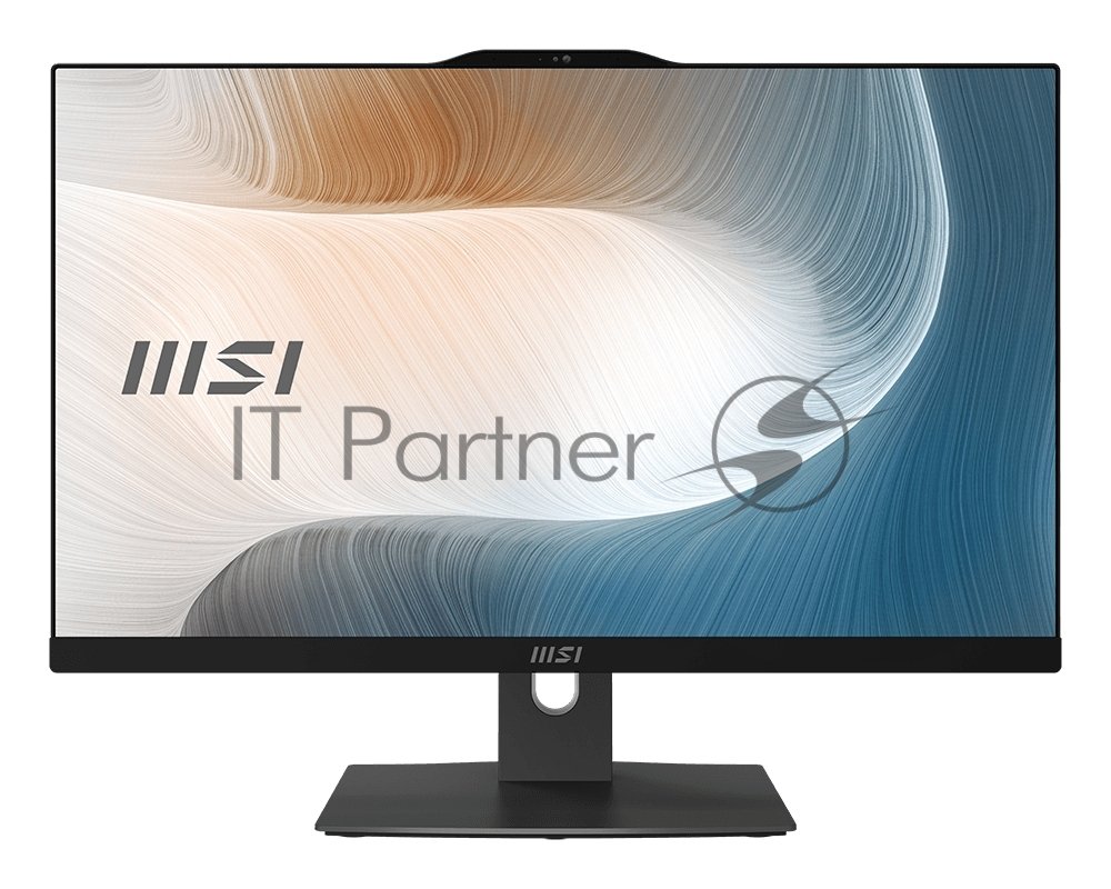 Моноблок Modern AM242P 12M-090RU (MS-AE07) 23.8'' FHD(1920x1080)/Intel Core i5-1240P/16GB/512GB SSD/Integrated/WiFi/BT/2.0MP/KB+MOUSE(WLS)/W11Pro/1Y/BLACK