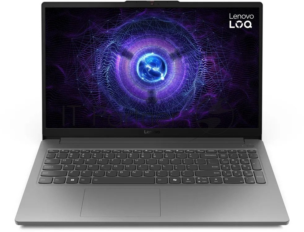 Ноутбук Lenovo LOQ 15IAX9E/15.6"/IPS/Intel Core i5-12450HX/16Gb/512Gb SSD/nVidia GeForce RTX 3050 6Gb/Windows 11 Home/серый/1.77kg