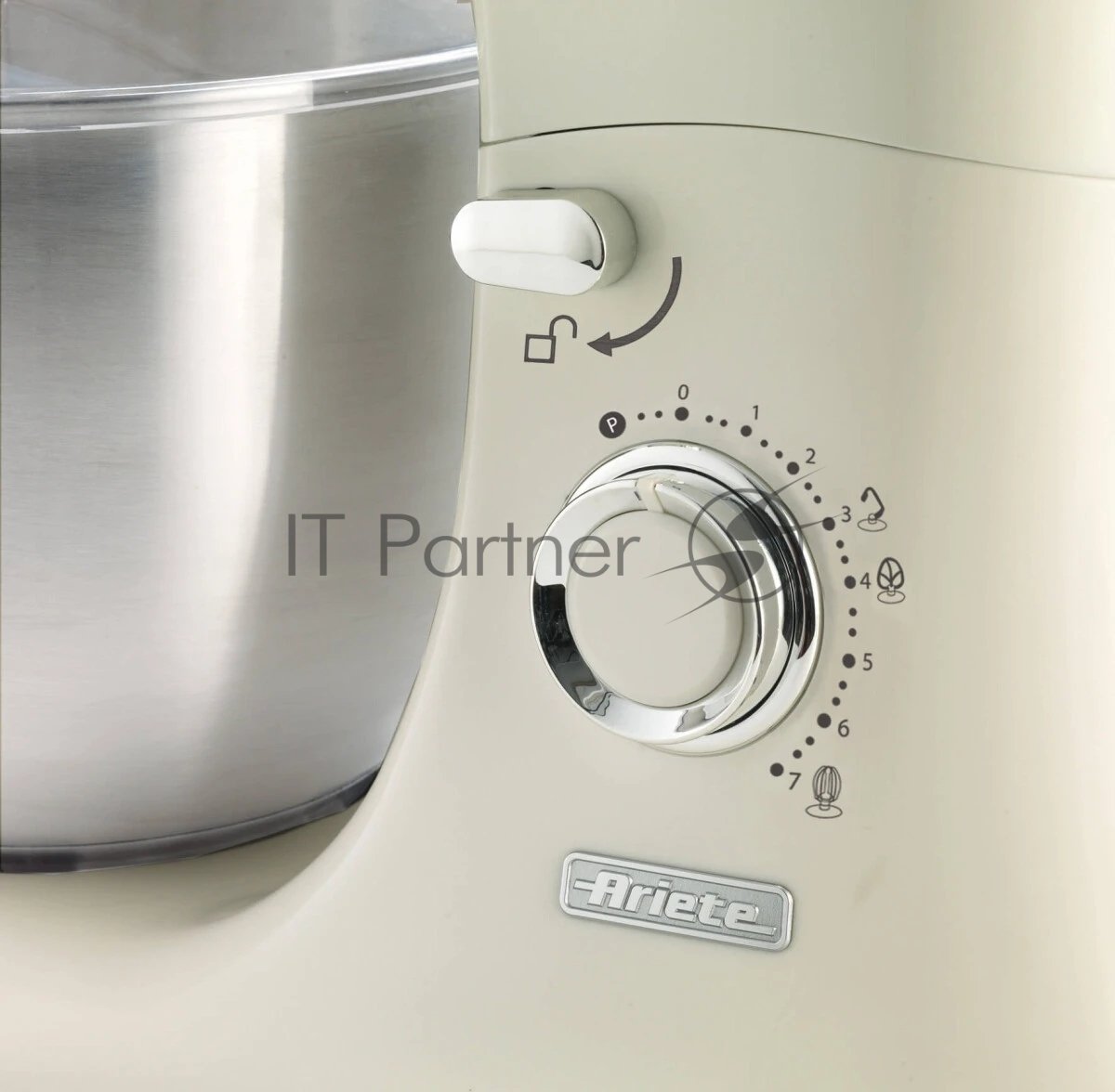 Миксер Ariete 00C158805AR0 Vintage голубой, стационарный, 2400 Вт, 5.5 л, 7 скоростей