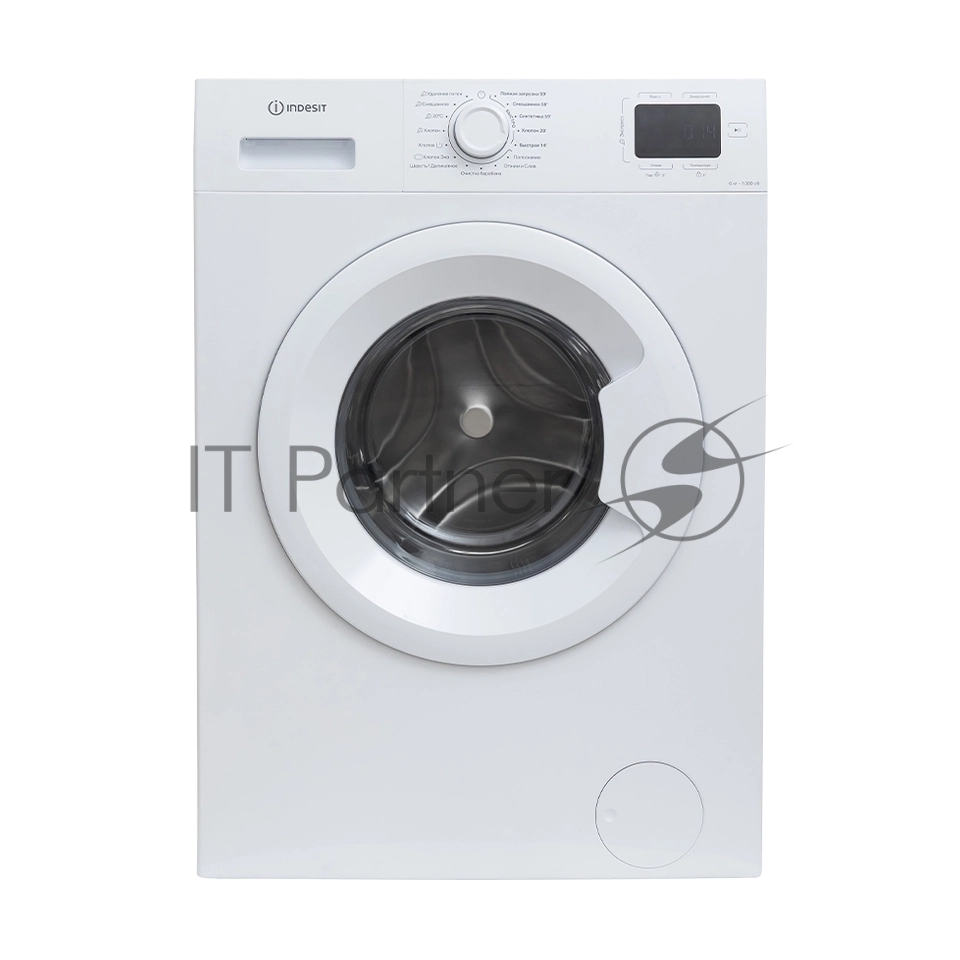 Стиральная машина Indesit ILS3 61091 белый, загрузка фронтальная 6 кг, 1000 об/мин, класс A