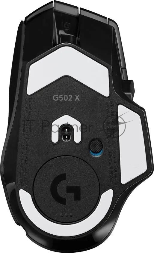 Мышь беспроводная Logitech G502 X Plus черный, 25600 dpi, радиоканал, USB, кнопки - 13