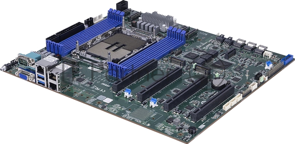 Серверная материнская плата MSI D3060-D3060GB2N-1G, 1xE2 (LGA 4710), Intel Xeon 6700E/6500P/6700P-Series, 8xDDR5 RDIMM (до 8000 МГц), 3xSlimSAS, 6xMCIO, 4xPCIe 5.0 x16, 2xM.2 22110, 2x1Gb LAN, AST2600 BMC, 2xUSB-A 5Gbps, 1xVGA, 1xCOM, RAID 0/1/5/10, SSI CEB