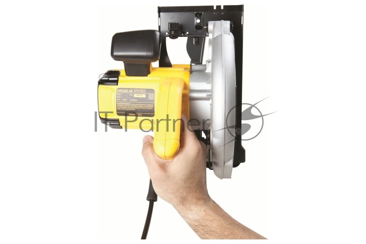 Пилы электрические дисковые, торцовочные DeWalt DWE 560 K Пила диск 1350Вт,5000об\м,диск-ф184х16мм,рез-65мм,3.7кг,чем