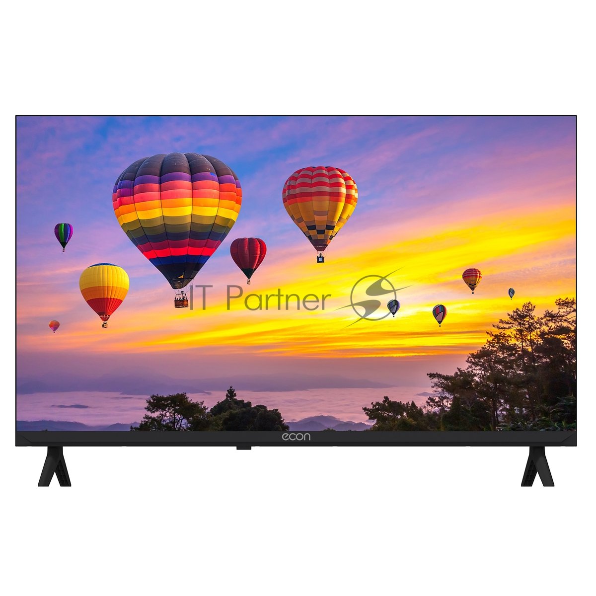 Телевизор Econ 32" EX-32HS024B черный DLED HD 60Hz Smart TV