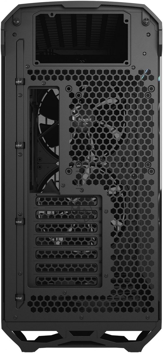 Компьютерный корпус Fractal Design Torrent Black TG Light Tint/E-ATX, TG, 2x3.5, 4x2.5, 7xPCI, 1xUSB-C, 2xUSB3.0/2x180mm, 3x140mm fans inc./FD-C-TOR1A-01