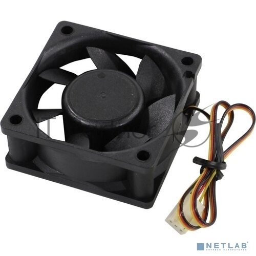 Exegate EX283370RUS Вентилятор ExeGate ExtraSilent ES06025S3P, 60x60x25 мм, подшипник скольжения, 3pin, 2500RPM, 22dBA