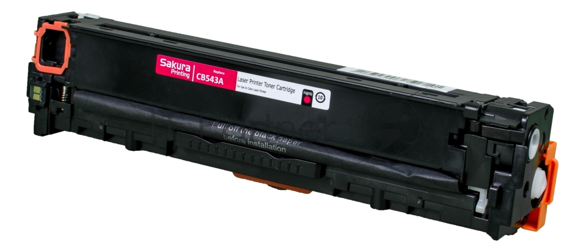 Картридж лазерный Sakura CB543A для HP Color LJ CM1312MFP/CP1215/CP1515/CP1518, пурпурный, 1500 к.