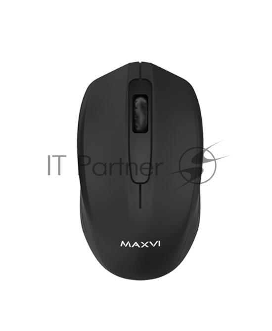 Мышь беспроводная Maxvi MWS-05 черный, 3 кнопки, 1000 dpi