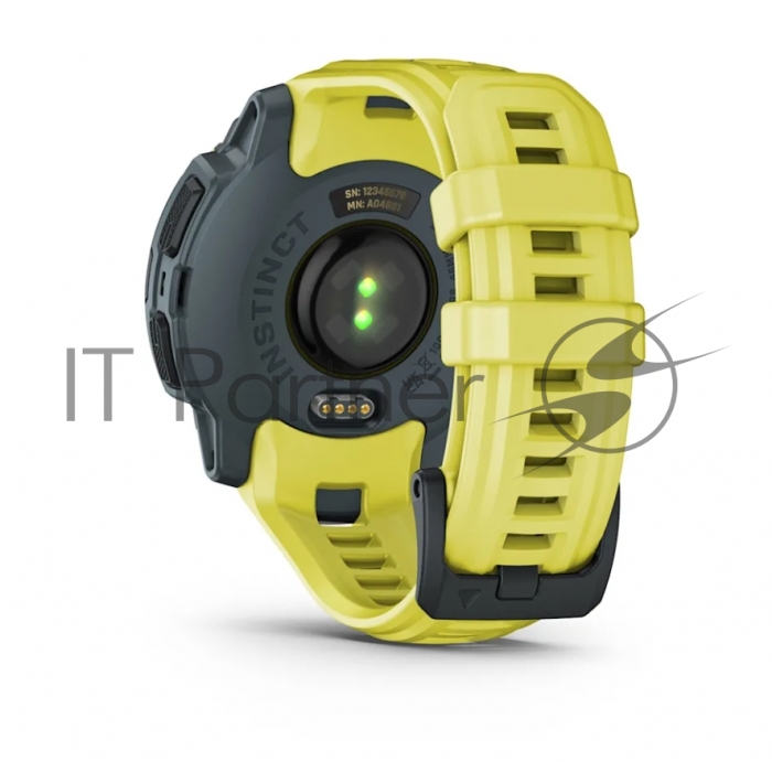 Умные часы Garmin Instinct E 45mm, 0.9" MIP, ANT+ Bluetooth, желтый