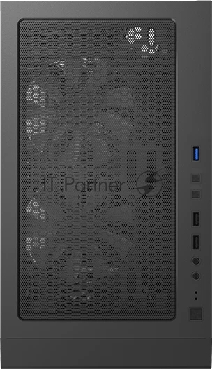 Компьютерный корпус Montech X3 MESH черный без БП ATX 6x120мм 2xUSB3.0 1xUSB3.1 audio bott PSU