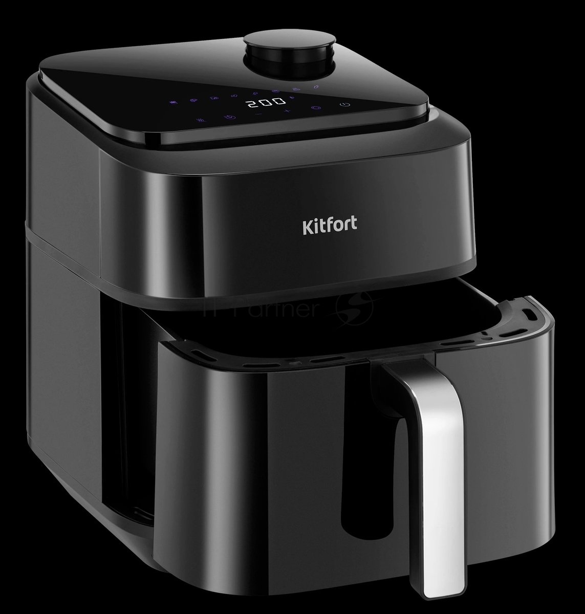 Аэрогриль Kitfort КТ-8154 6.5л 1600Вт черный