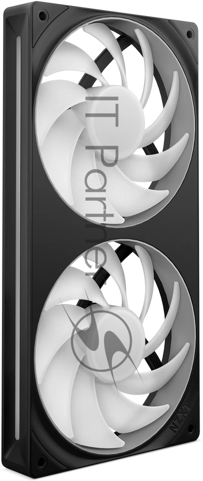 Вентилятор для корпуса Case Cooler NZXT F240 RGb Core (120x120x25мм, 4-pin PWM, RGb, 75.12CFM, 30dBA, 2400RPM, Black, Single-Frame RGb Fan Unit)