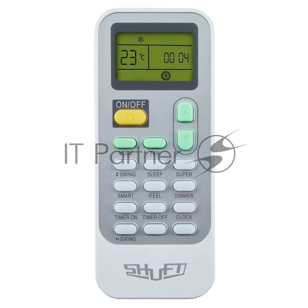Блок внутренний сплит-системы Shuft Soturai DC SFTHI/in-12HN8 инвертор, 12000 BTU, 35 м2, 27 дБ, охлаждение, обогрев, осушение, белый