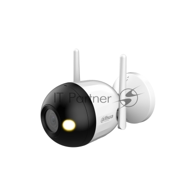 Уличная цилиндрическая IP-видеокамера с LED-подсветкой до 30м и Wi-Fi DAHUA 2Мп; 1/3” CMOS; объектив 2.8мм; чувствительность 0.005лк@F1.6; сжатие: H.265+, H.265, H.264+, H.264, MJPEG; 2 потока до 2М