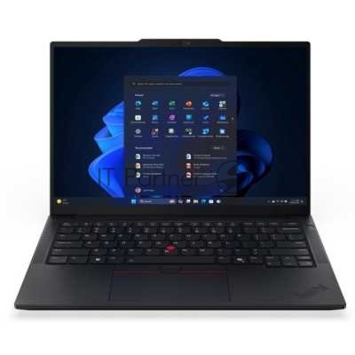 Ноутбук ThinkPad E14 Gen 7 14" WUXGA (1920x1200) IPS 300N, Core 7 240H, 16GB DDR5-5600, 512GB SSD M.2, Int Graphics, WiFi6E, BT, TPM2, FPR, FHD+IR Cam, Kb Ru/Eng, Cam, 48Wh, 65W USB-C, NoOS, 1Y, 1.4kg