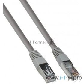 Патч-корд Exegate FTP-RJ45-RJ45-C5e-5M-GY 1Гбит/с FTP 4 пары cat.5E CCA 5м белый RJ-45 (m)-RJ-45 (m) (EX272306RUS)