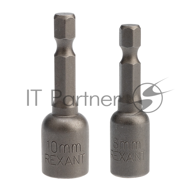 Ключ-насадка магнитная Kranz 1/4" 8х48 мм + 10х48 мм (2 шт./уп.)
