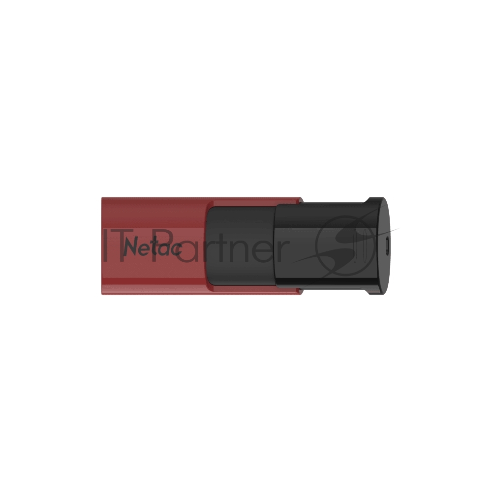 Флешка USB Netac U182 (NT03U182N-032G-30RE), 32Gb, USB 3.0, R/W 70/30, черный/красный