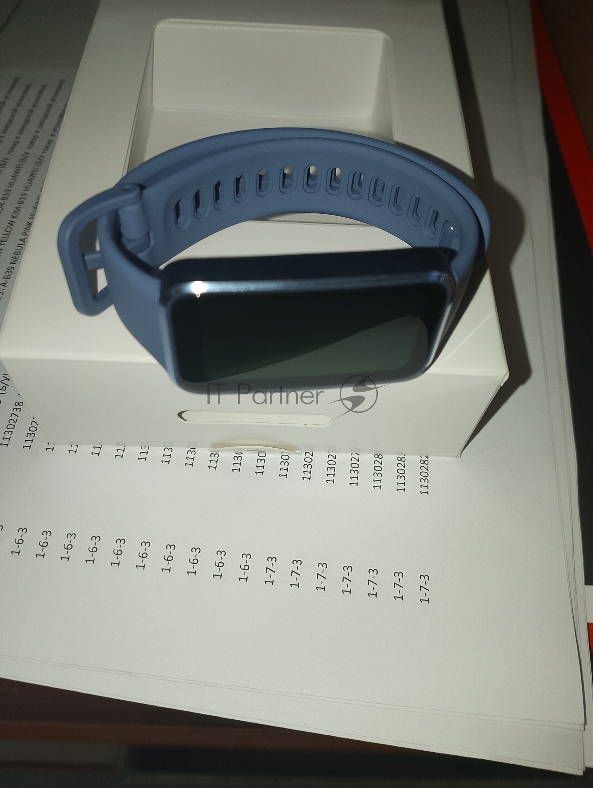 (Б/У) Фитнес-браслет BAND 10 BLUE 55020ELA NOR-B29 HUAWEI (Б/У  товар в заводской упаковке)