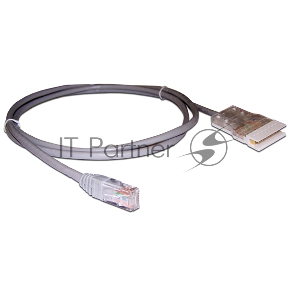 Патч-корд Lanmaster LAN-45-P4-1M UTP RJ-45 вил. кат.5E 1м серый